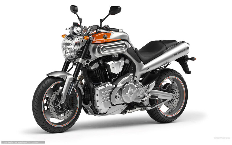 Silver and Orange Motorcycle — Neutral, Photograph, Headlight