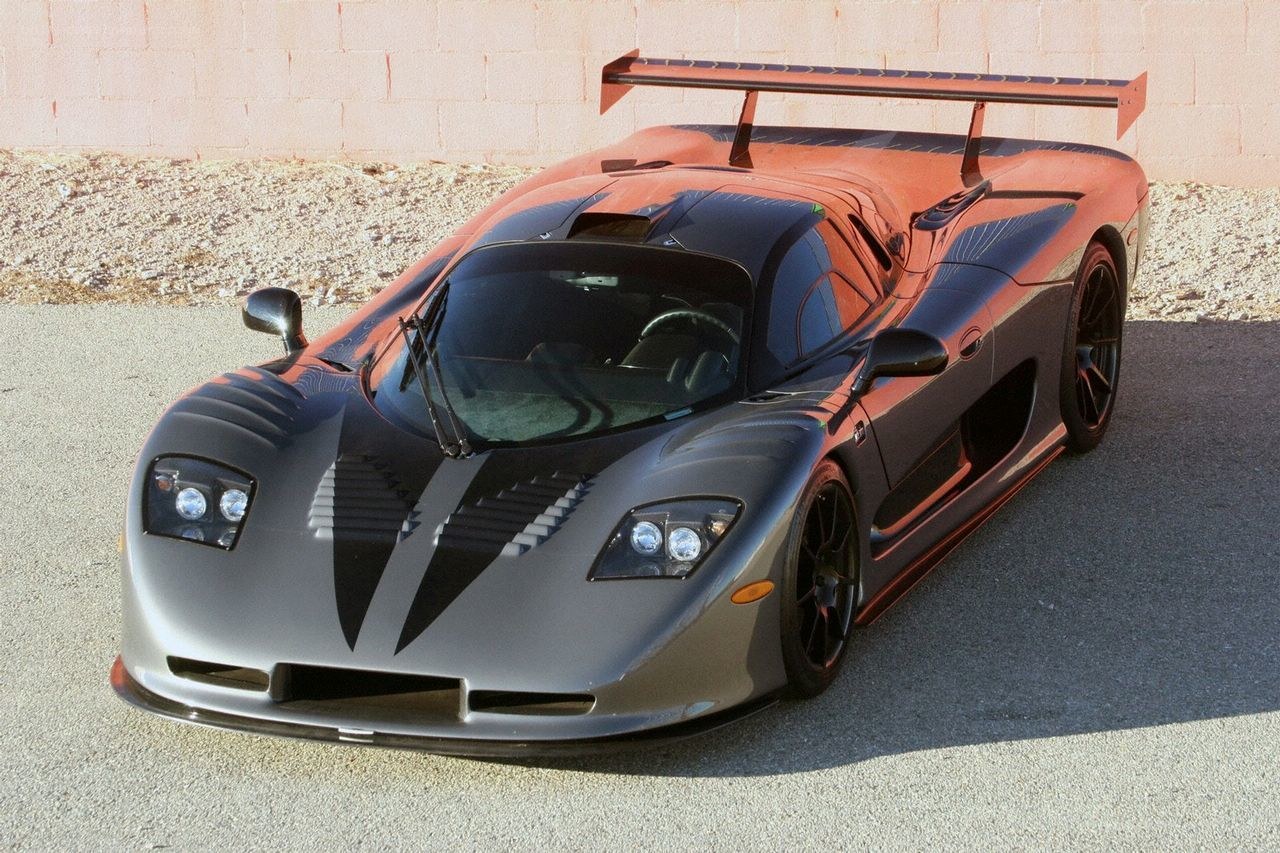 silver and orange race car