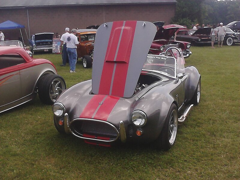 Silver and Red Car