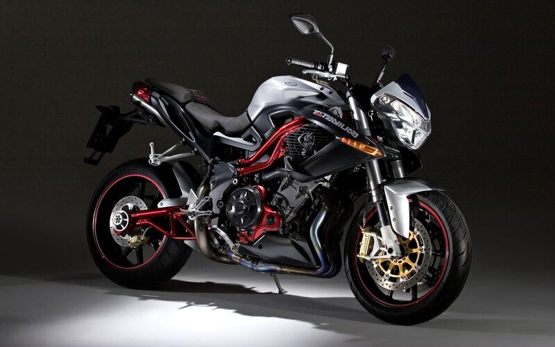 silver and red motorcycle