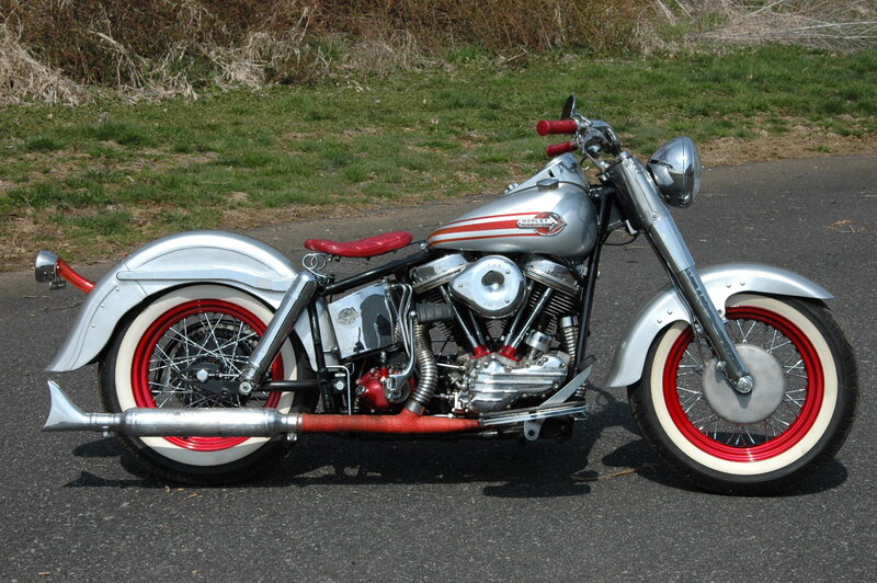 Silver and Red Motorcycle — Calm, Afternoon