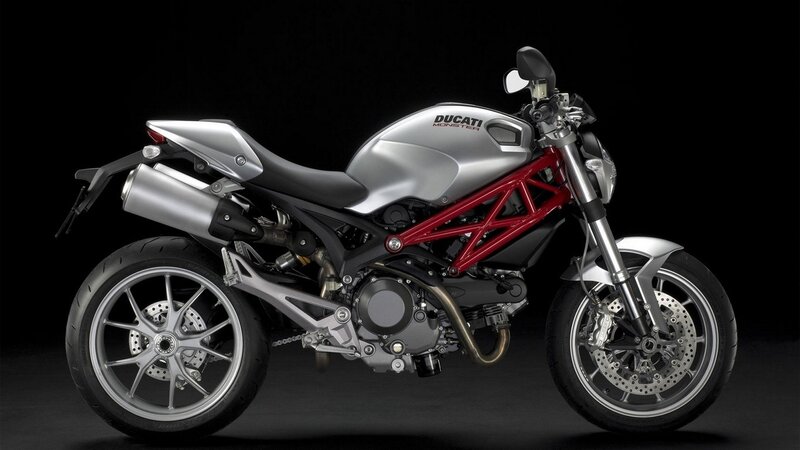 Silver and Red Motorcycle — Dramatic, Photograph, Exhaust Pipe