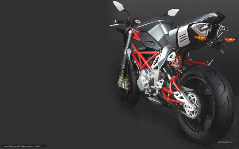 Silver and Red Motorcycle — Gray