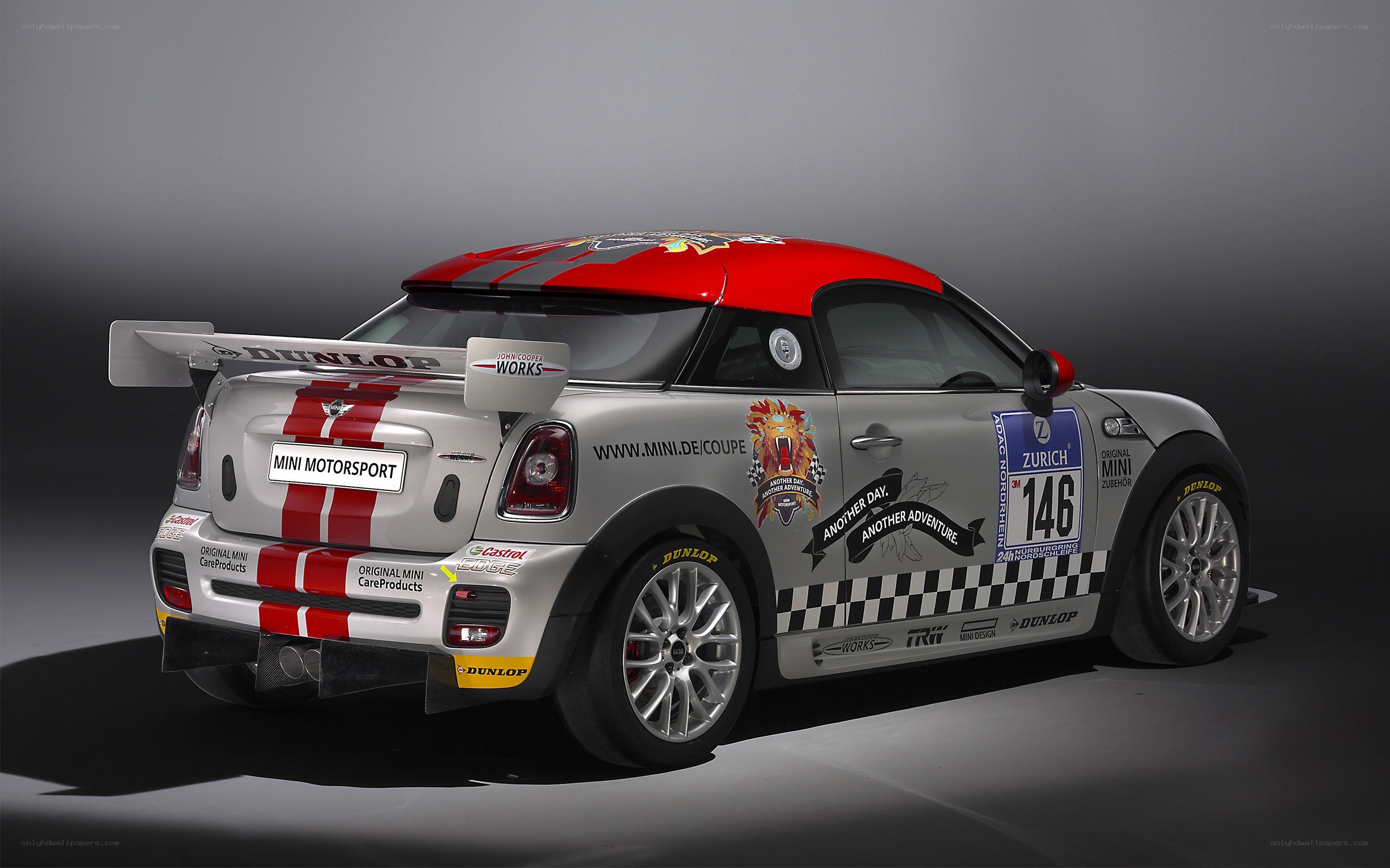 silver and red race car