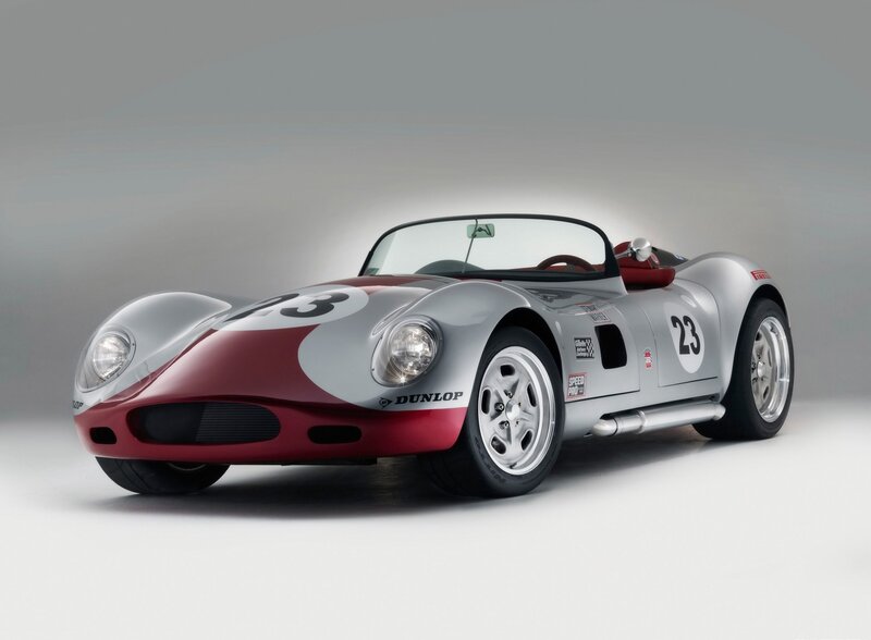 Silver and red race car