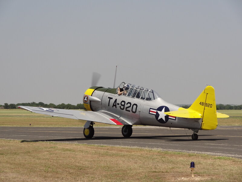 Silver and Yellow Airplane — Gray, Calm
