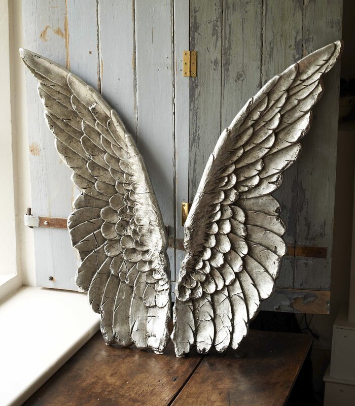 Silver Angel Wings — Serene, Morning