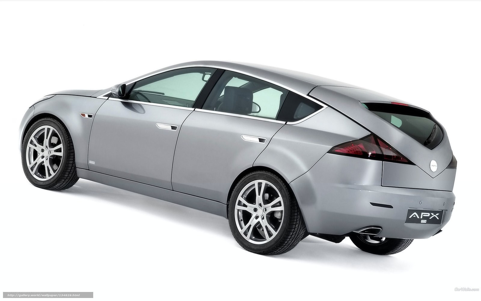 silver apx concept car