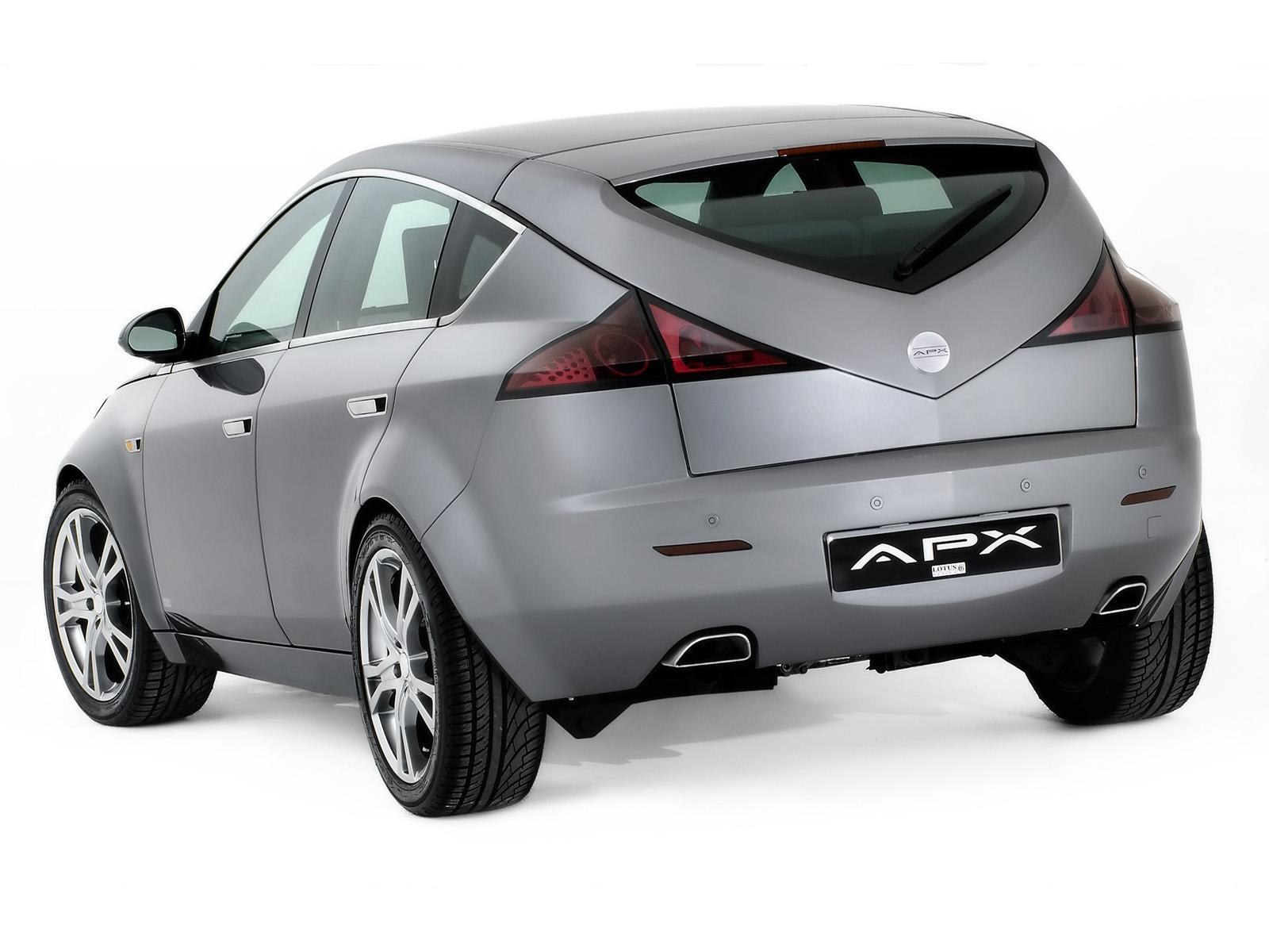 silver apx concept car