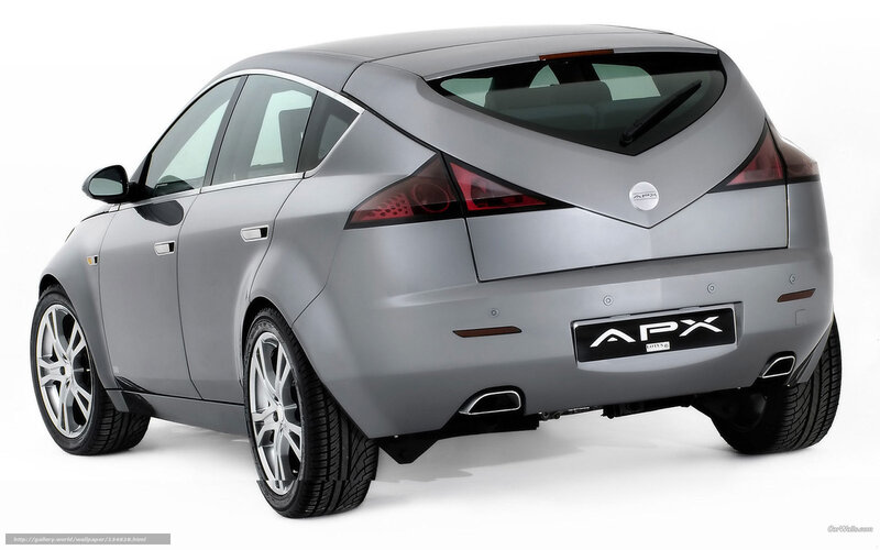 Silver APX Concept Car — Gray