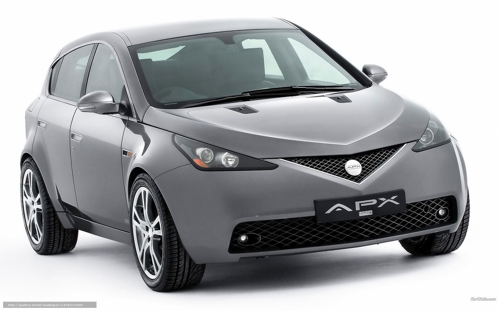 Silver APX concept car