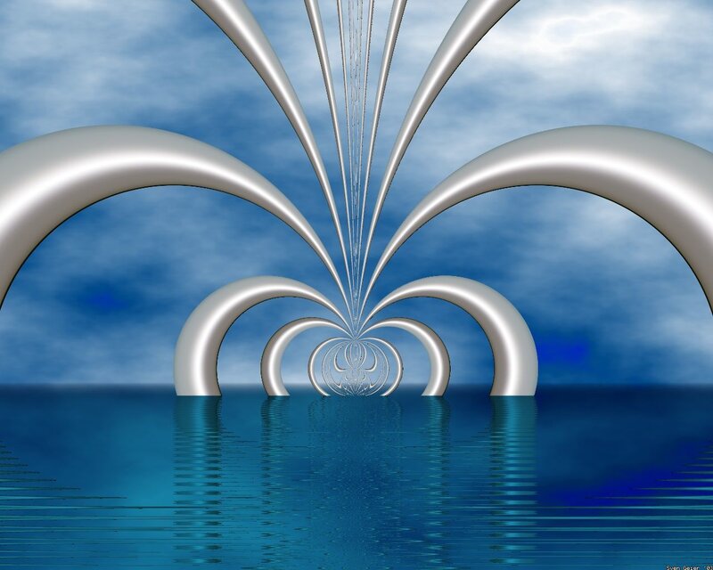 Silver Arches in Water