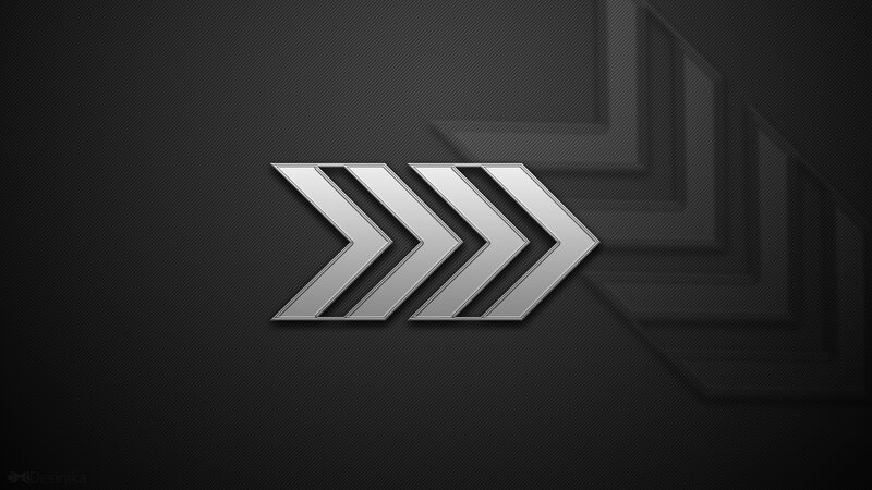 Silver Arrow Symbols — Black
