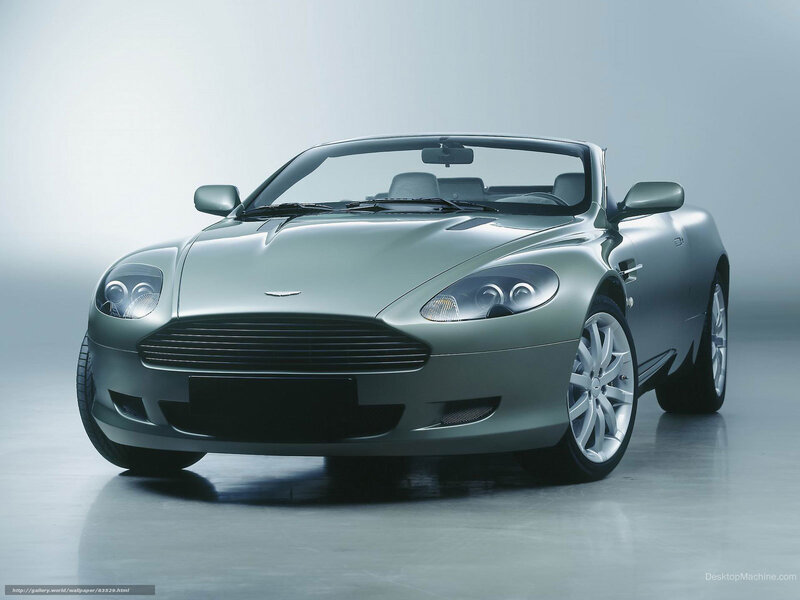 silver aston martin convertible