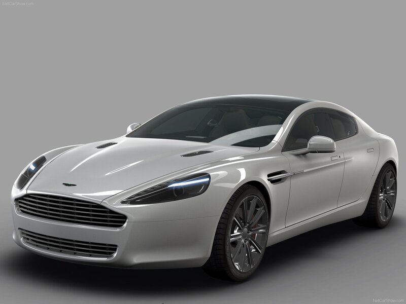silver aston martin coupe