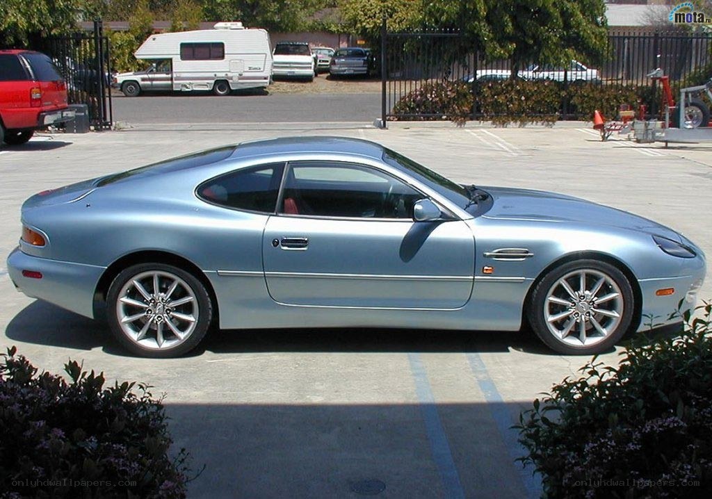 silver aston martin db7