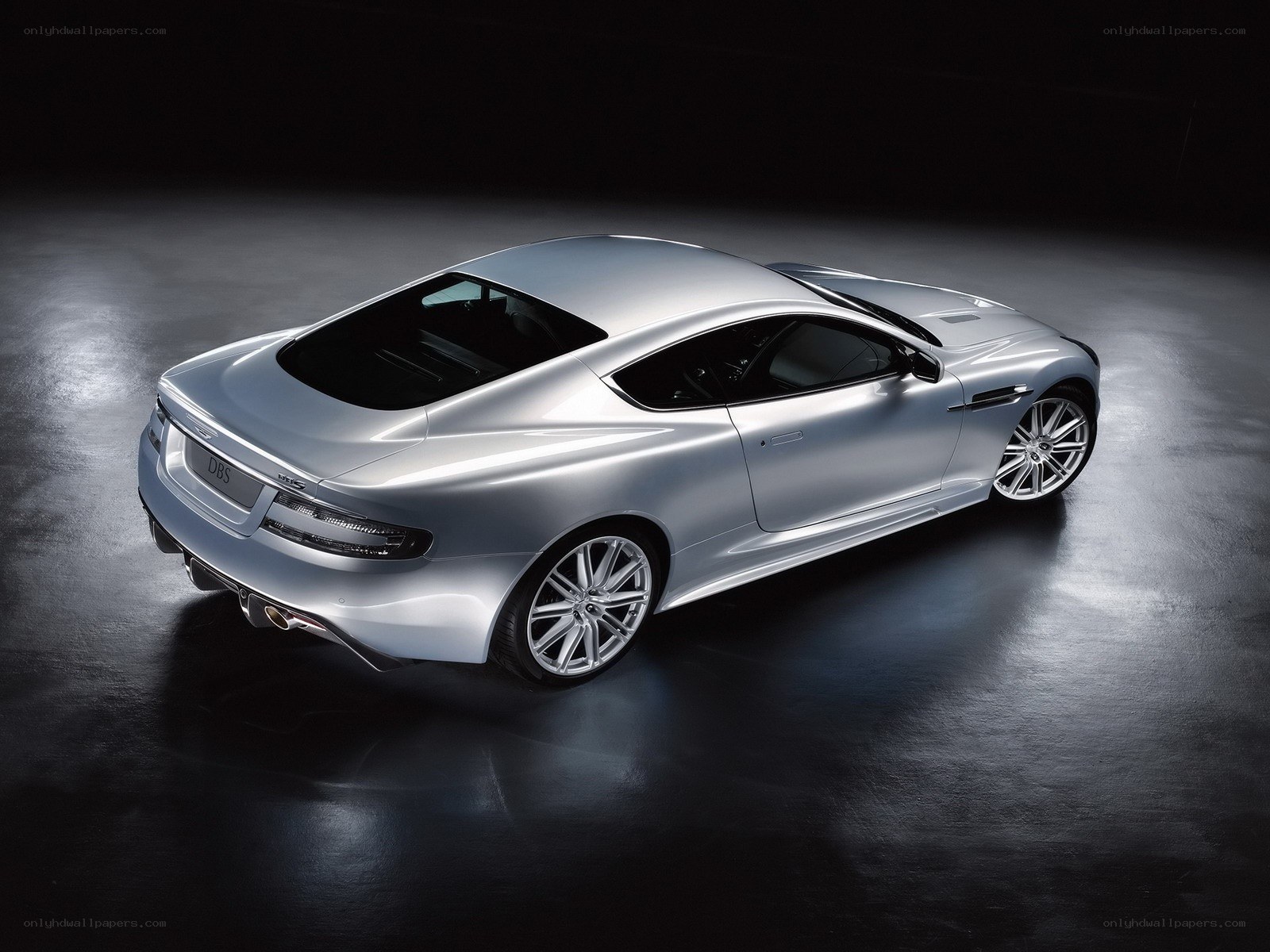 silver aston martin db9