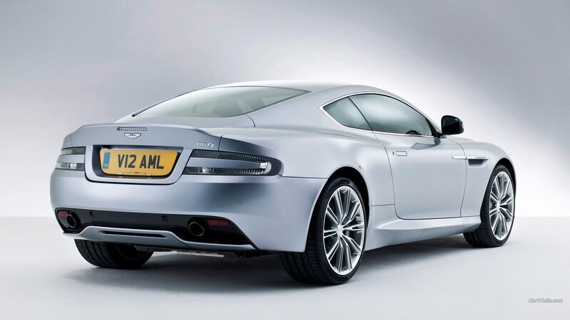 silver aston martin db9