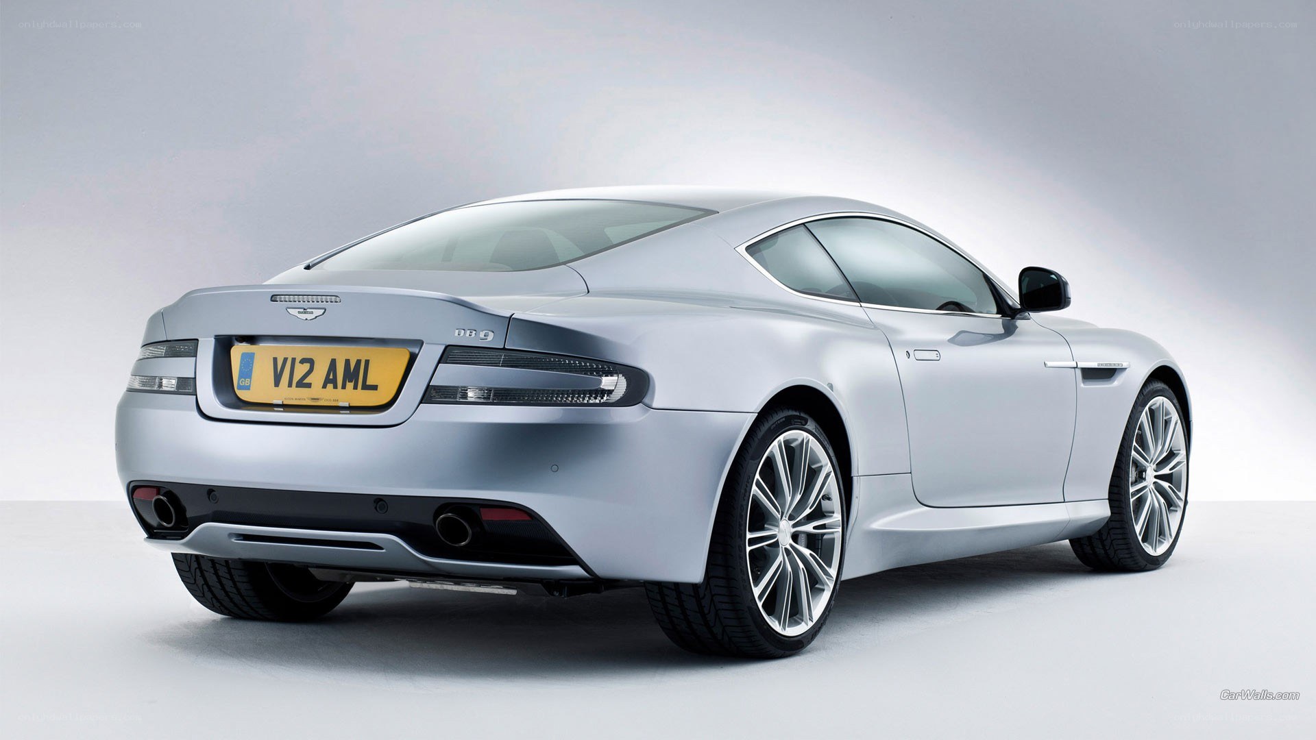 silver aston martin db9