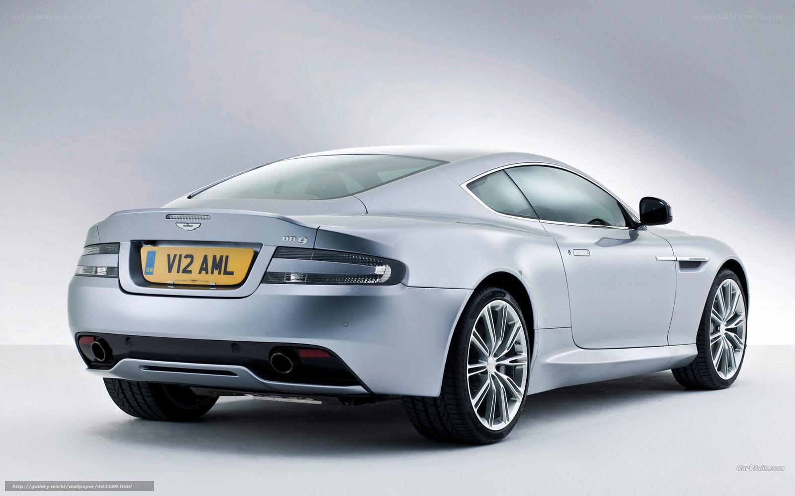 silver aston martin db9