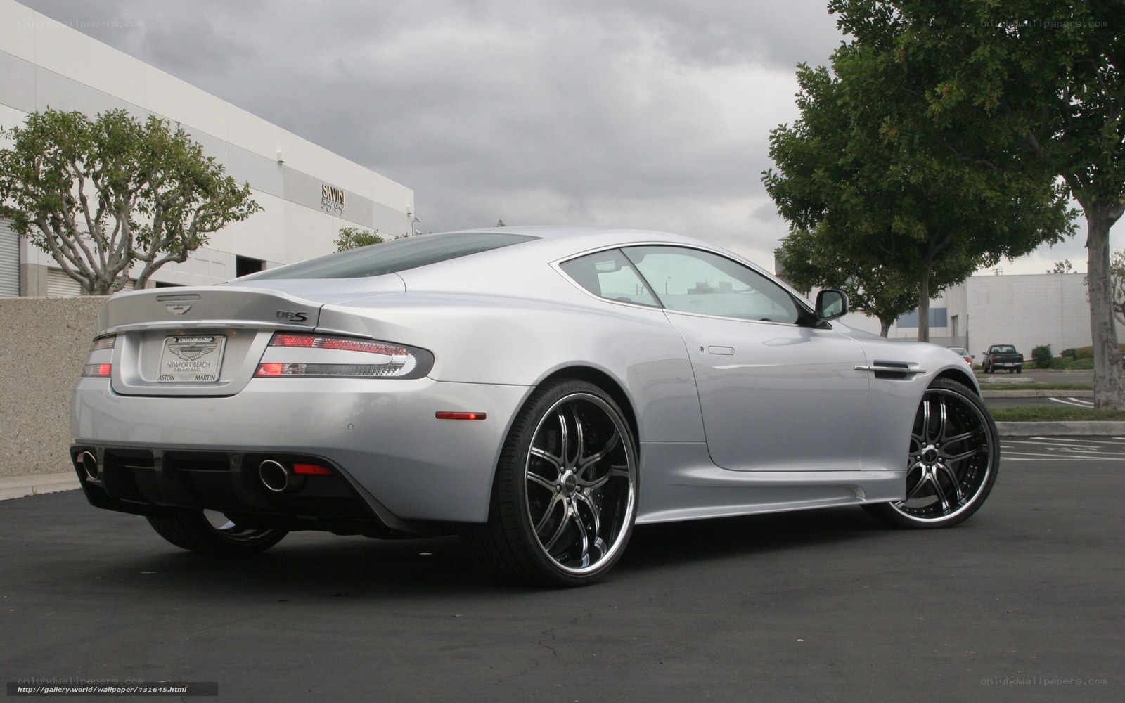 silver aston martin db9