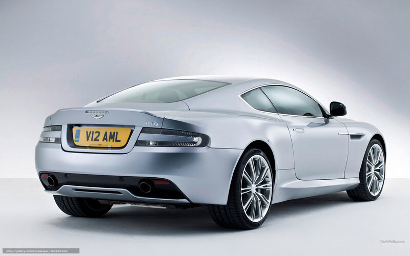 Silver Aston Martin Db9 — Neutral
