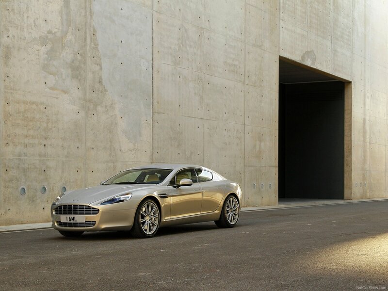 Silver Aston Martin DB9 — Serene