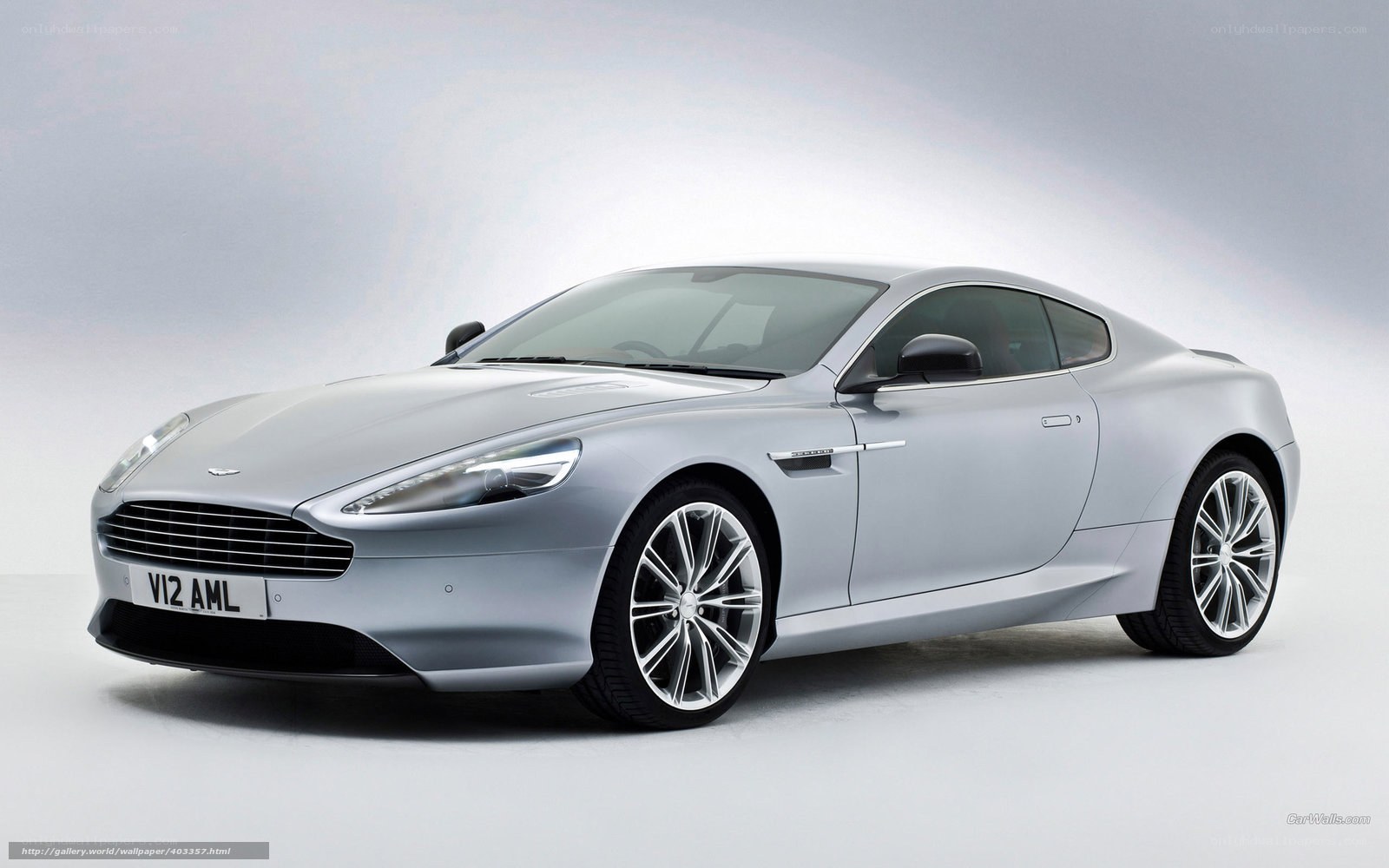 silver aston martin v12 amr