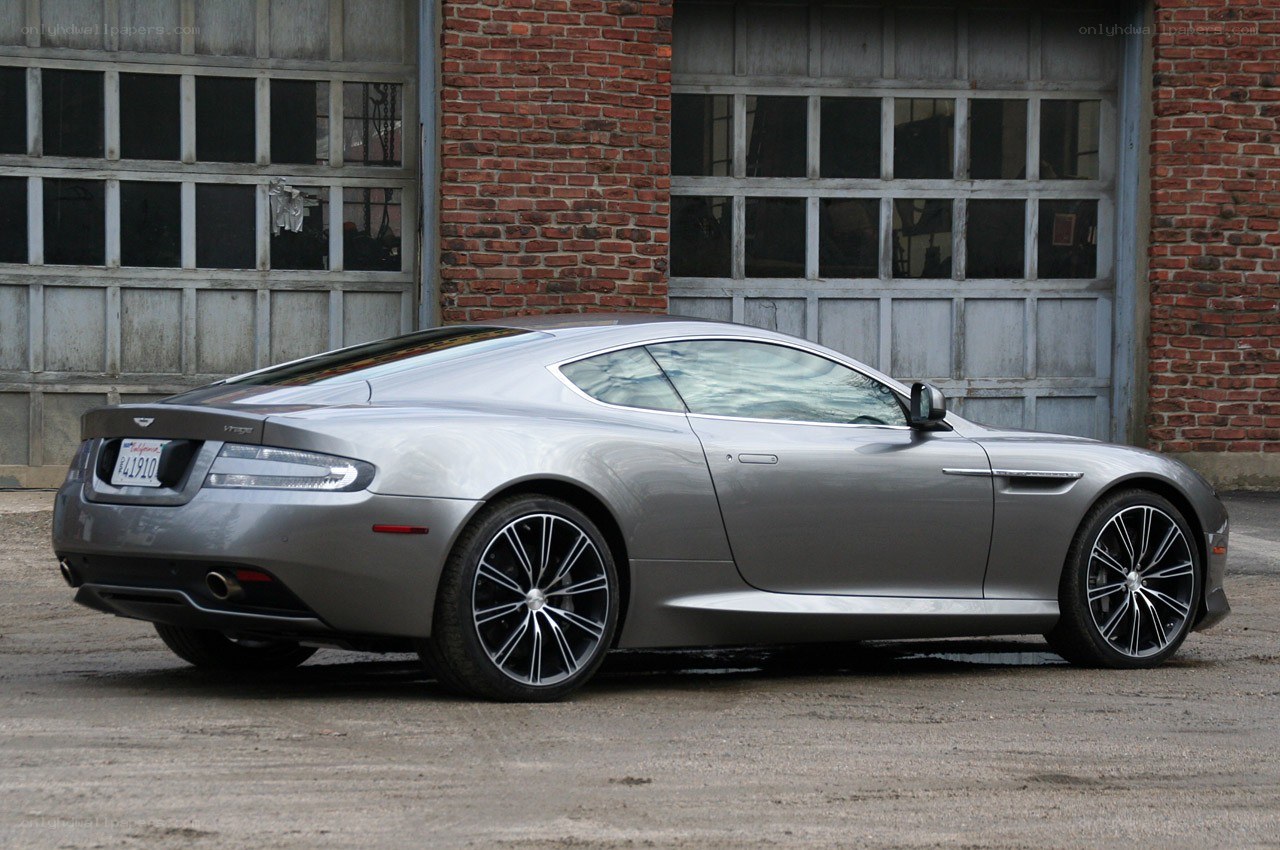 silver aston martin v12 vantage