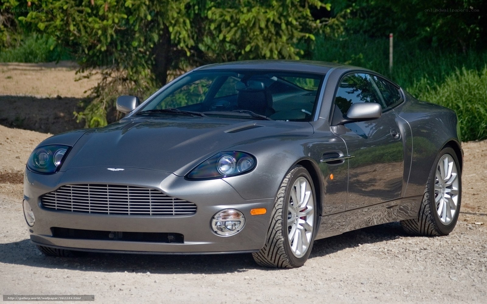 silver aston martin v8 vantage
