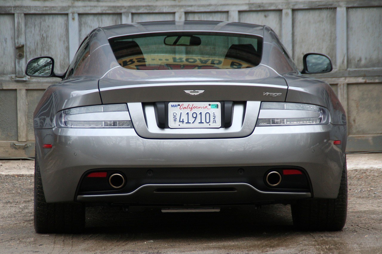 silver aston martin vantage
