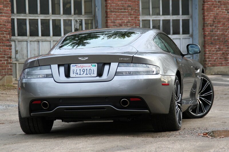 Silver Aston Martin Vantage — Calm
