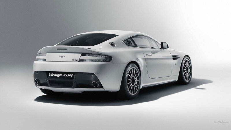 silver aston martin vantage gtp