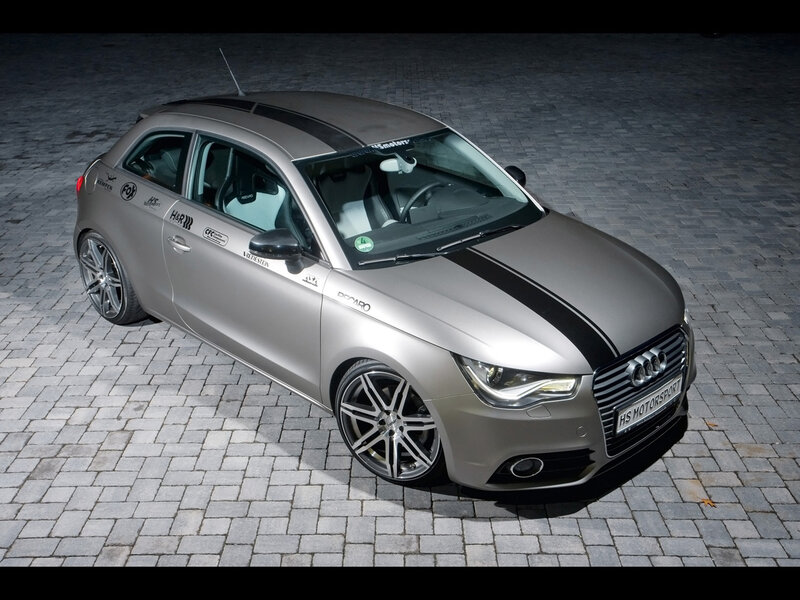 Silver Audi A1 Hatchback — Gray