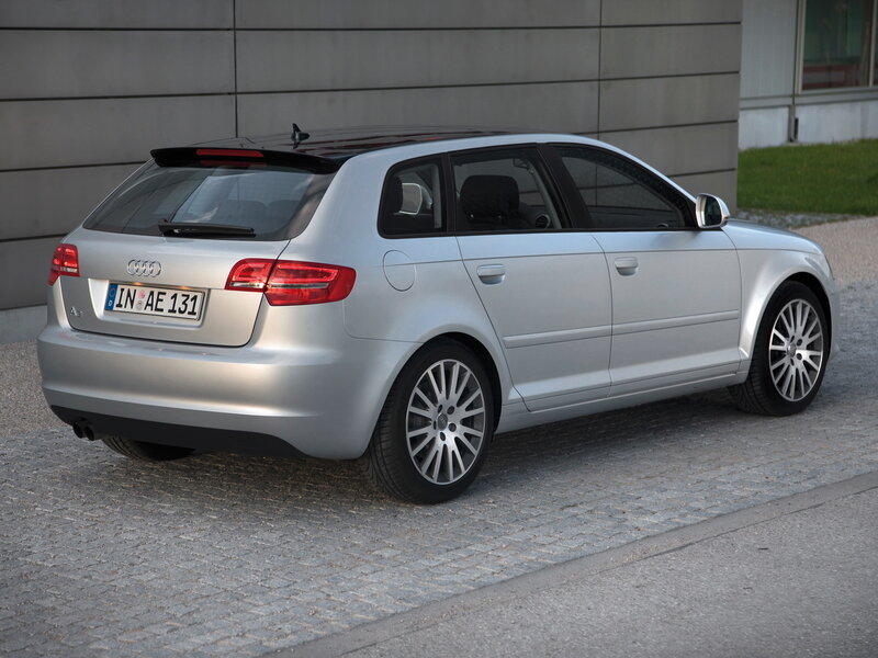 silver audi a3 hatchback