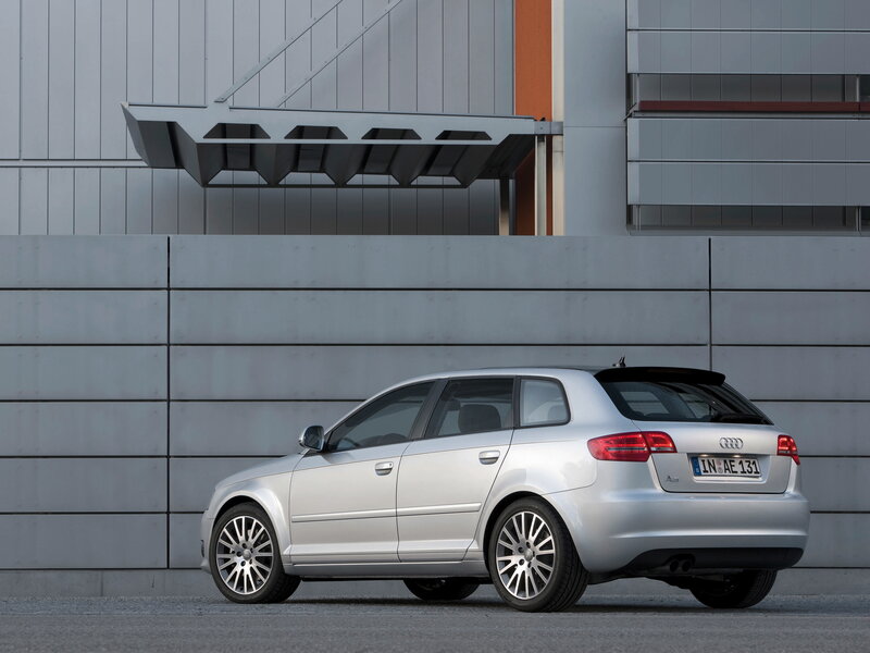 silver audi a3 hatchback