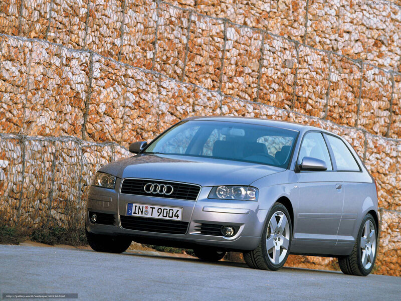 Silver Audi A3 Hatchback — Calm, Afternoon, Photograph