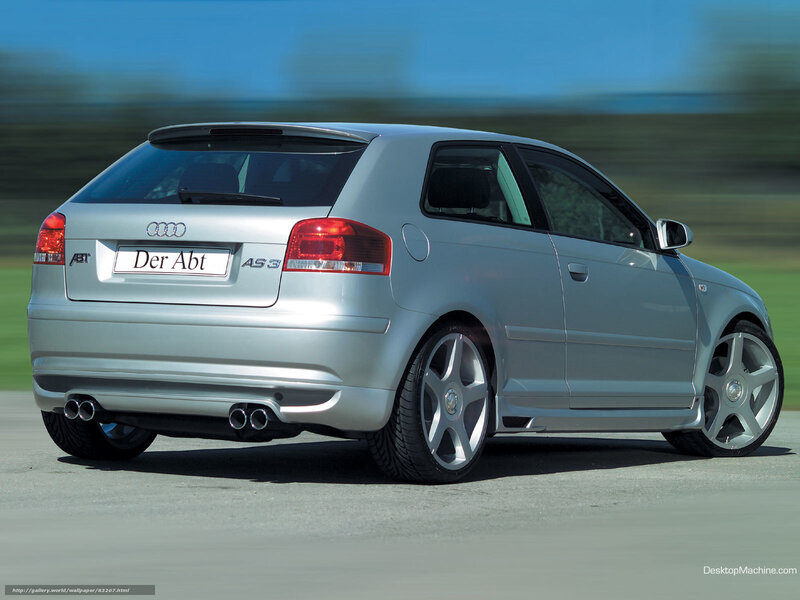 Silver Audi A3 Hatchback — Dynamic