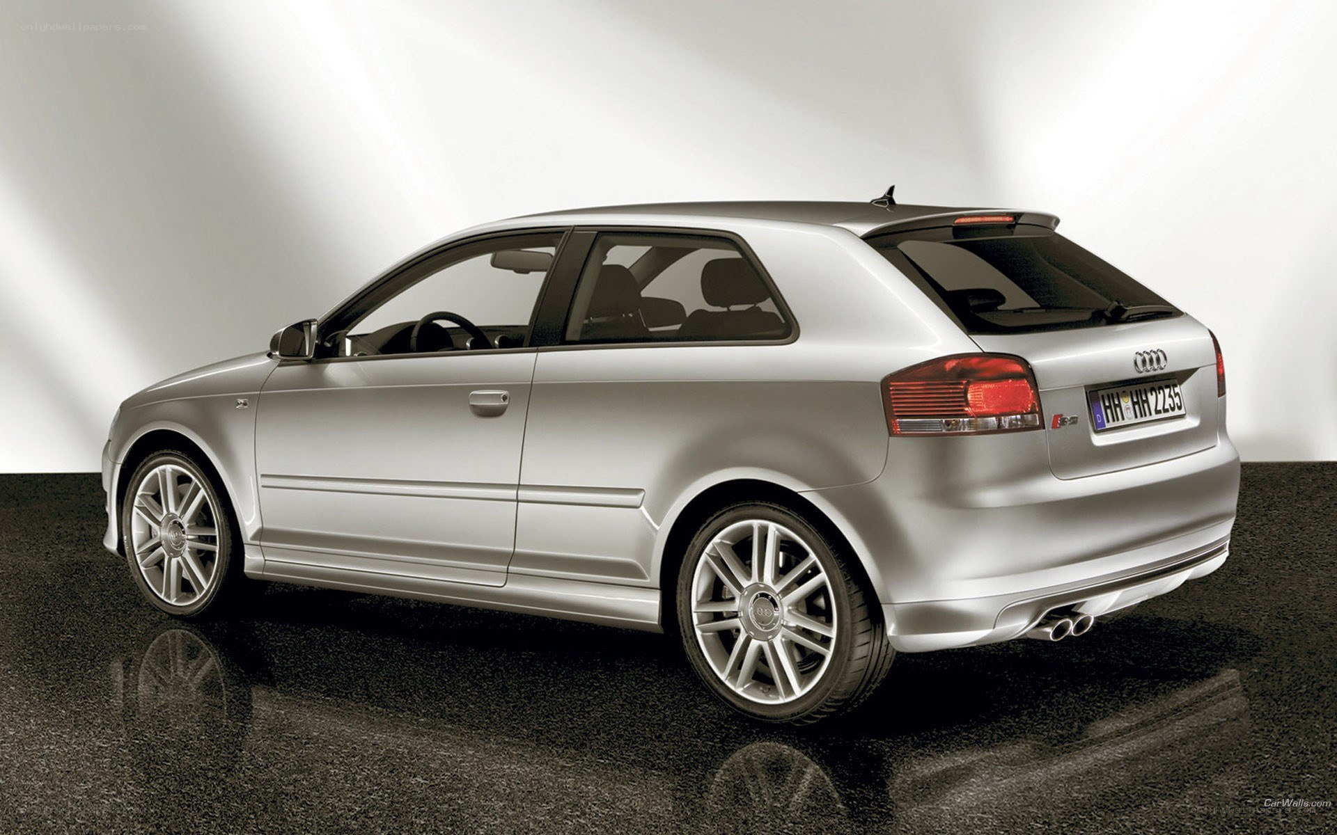 silver audi a3 sportback