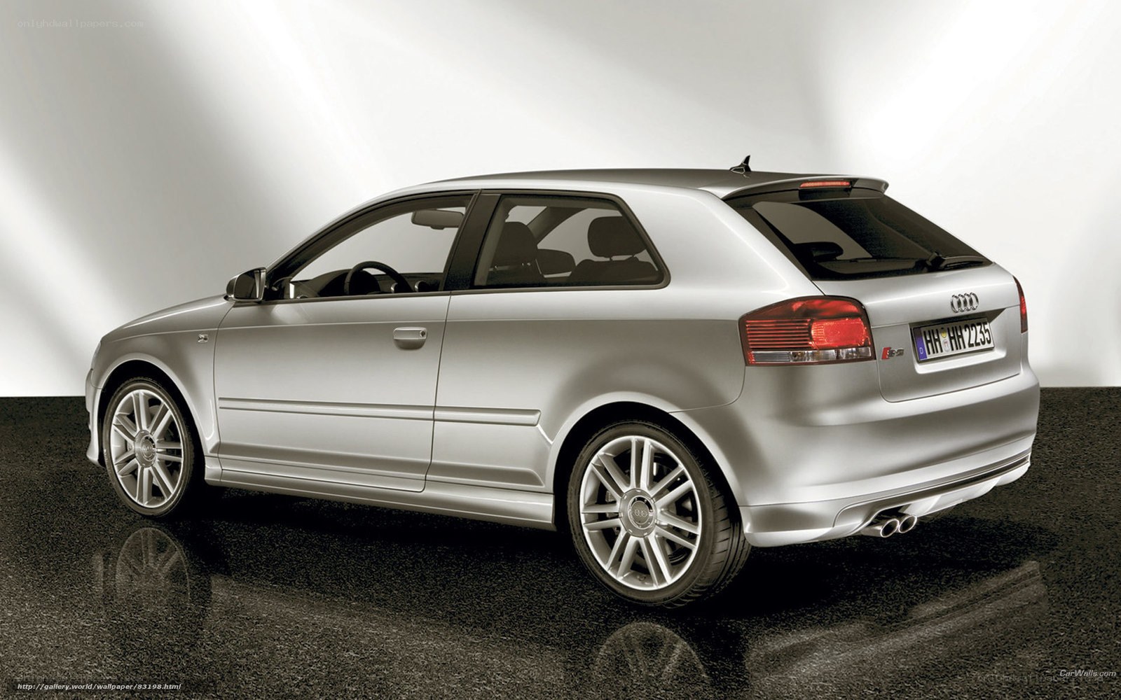 silver audi a3 sportback