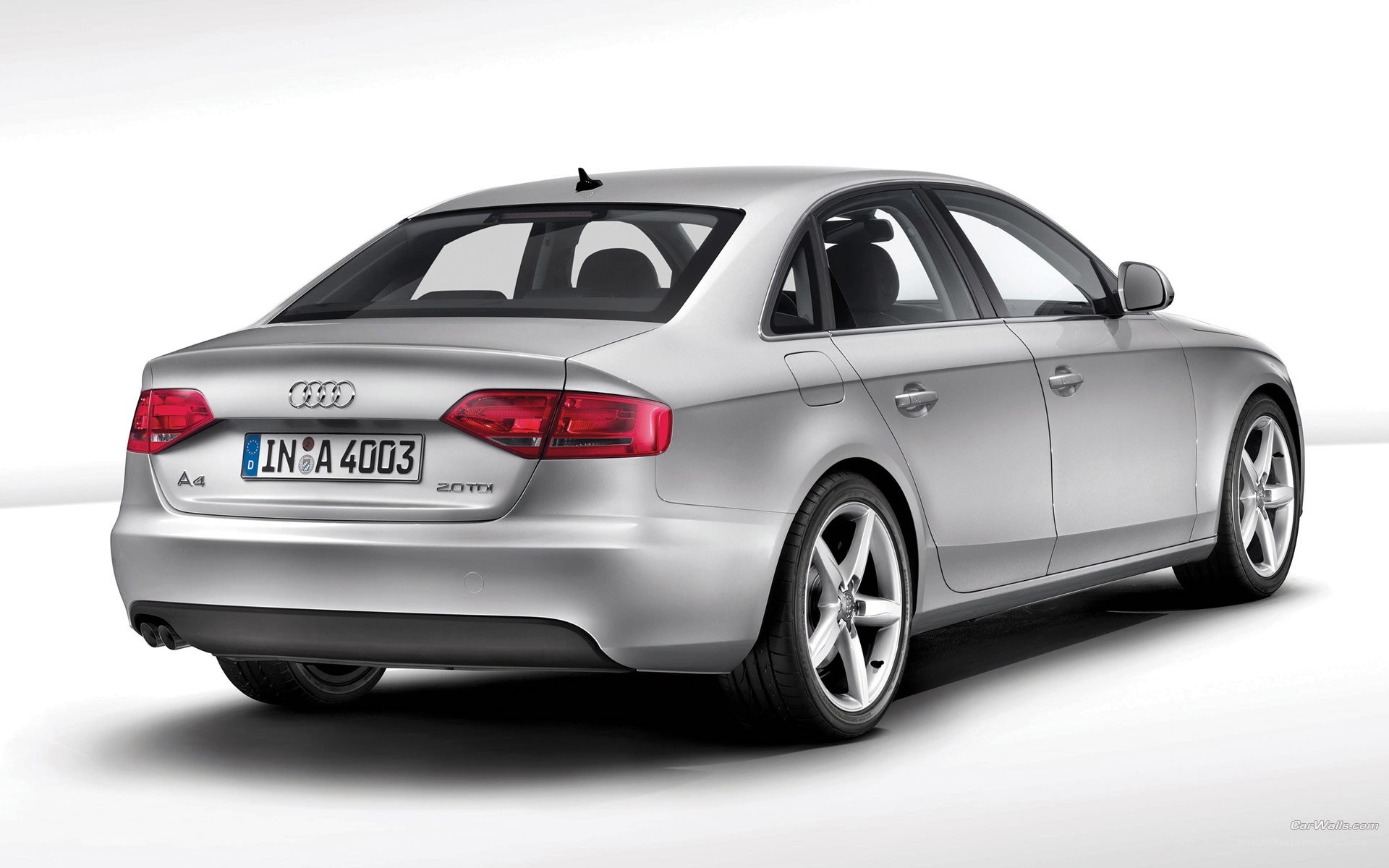 silver audi a4 sedan