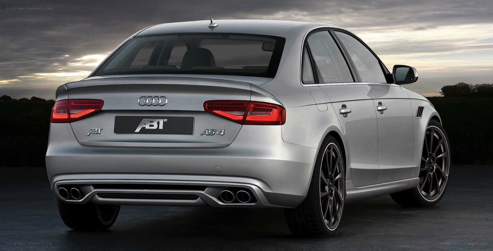 silver audi a4 sedan