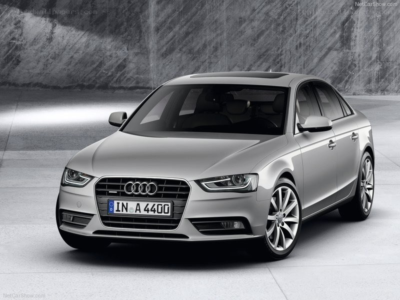 silver audi a4 sedan