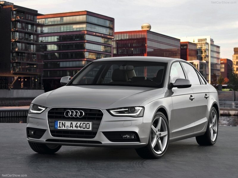 silver audi a4 sedan