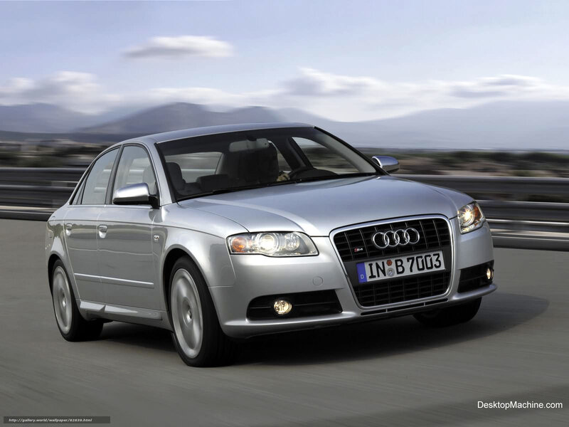 Silver Audi A4 Sedan — Dynamic
