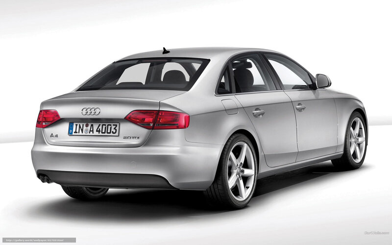 Silver Audi A4 Sedan — Neutral