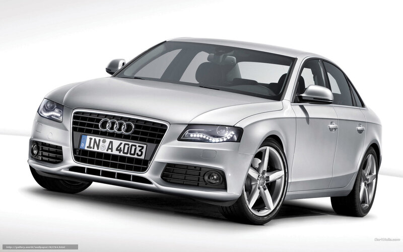 silver audi a4 sedan