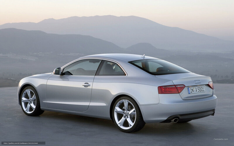 Silver Audi A5 Coupe — Serene