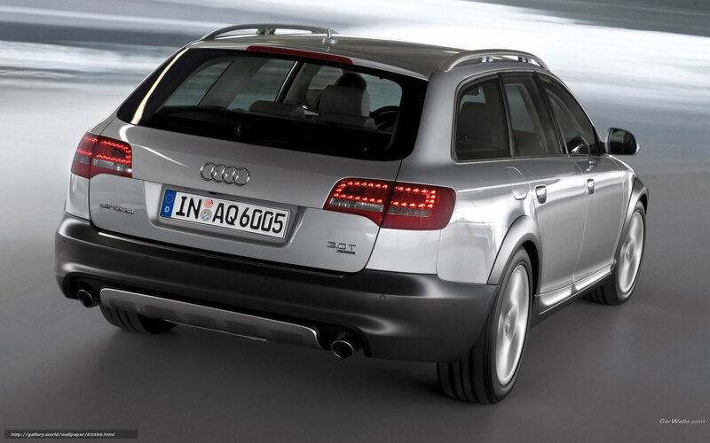 silver audi a6 allroad