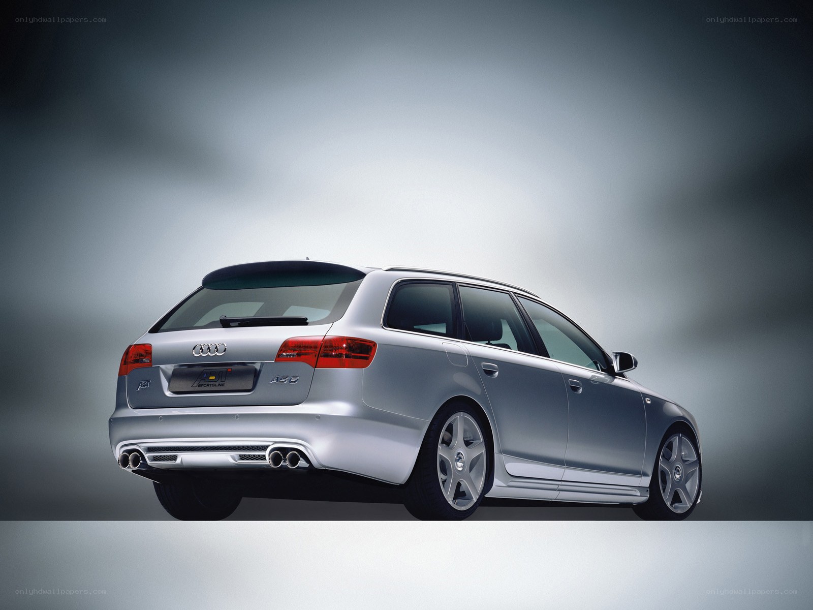 silver audi a6 avant